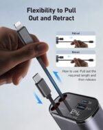 retractable car charger