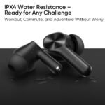 realme Buds T200 Lite Bluetooth in Ear Earbuds,4 Mic, AI ENC for Calls,48 Hours Total Playback with Fast Charging and Low Latency Gaming TWS,Google Fast Pair, with mic - Image 2